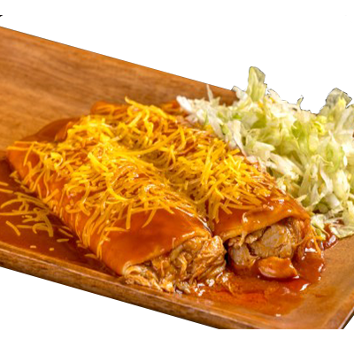 Two Enchiladas with Chicken
